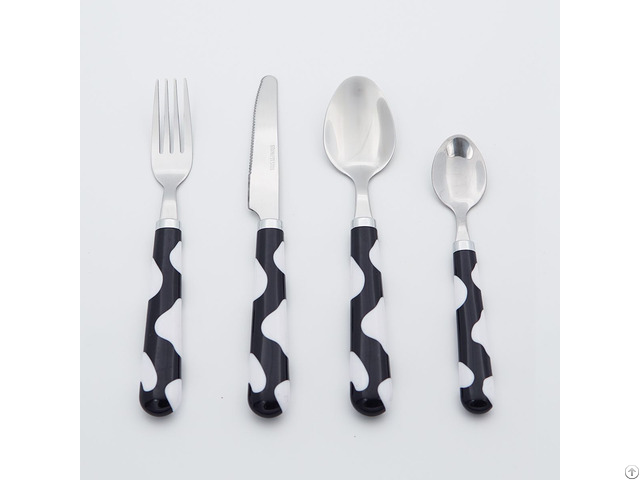 Black Stainless Steel Flatware
