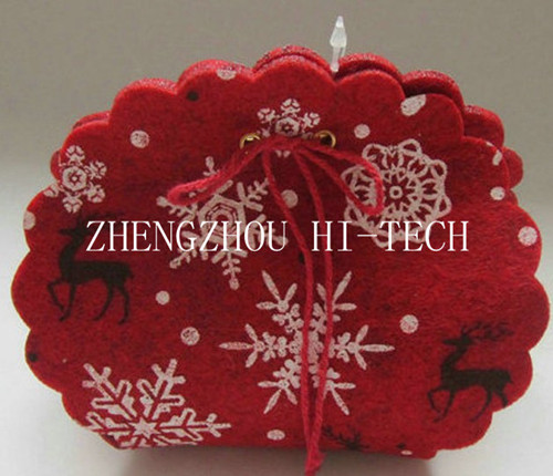 01 8970 Promotion Holiday Gift Christmas Felt Candy Bag