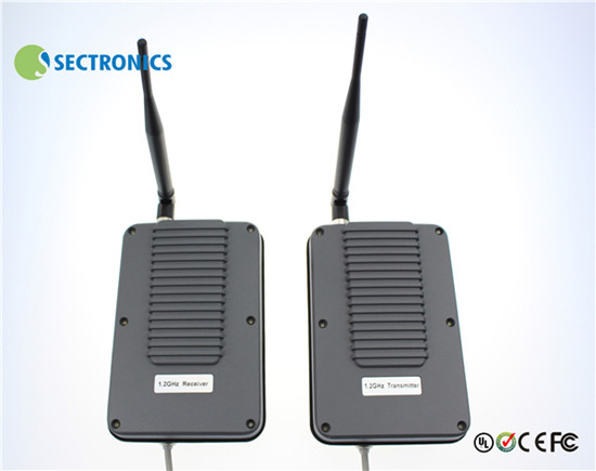 1 2ghz 3watt 16 Channel Long Range Outdoor Wireless Av Transmitter Receiver Kit