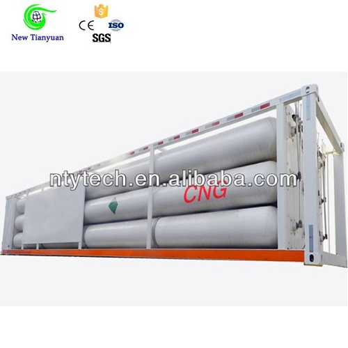 10 Tube 25mpa 22 1m3 Volume Cng Semi Trailer With Iso And Bv Certificate