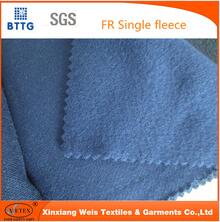 100 Cotton Durable Flame Retardant Fleece Fabric