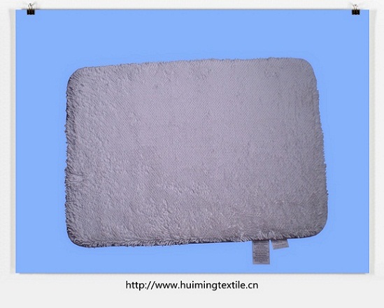 100 Polyester Chenille Mat With Non Slip Back Memory Foam