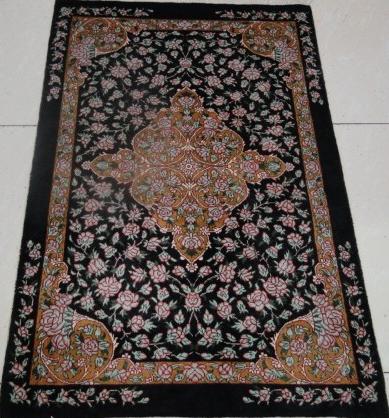 100 Pure Silk Handmade Carpet Rug Persian Oriental