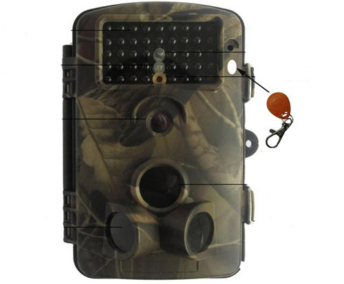 12mp Outdoor Pir Sensor Infrared Trail Camera With Audio Record Hd Video Series