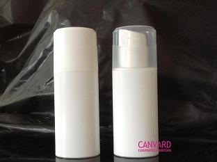 15ml 30ml 50ml Oval Airless Pump Bottle Pp Cosmetic Serum