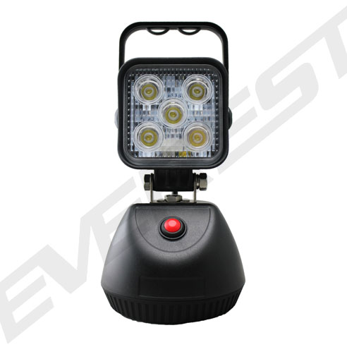 15w Rechargeable Led Work Light With Magnetic Base