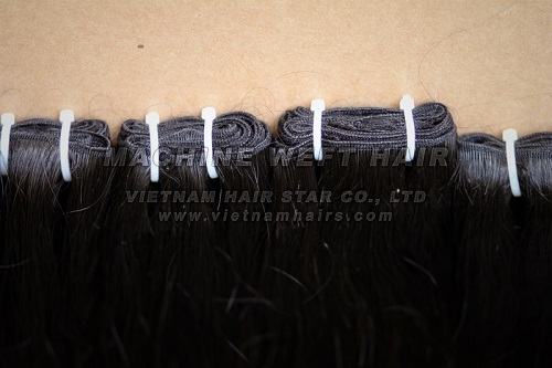 16 Inches Black 100 Silky Remy Human Hair Weft