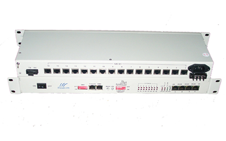 16e1 To Optical Ethernet Converter Over
