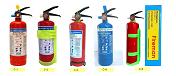 1kg Abc Dry Powder Fire Extinguisher With Iso9001 And Cnas Certificate
