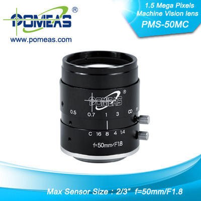2 3inch 1 5mp Fl50mm Machine Vision Lens