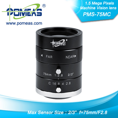 2 3inch 1 5mp Fl75mm Machine Vision Lens