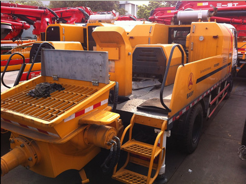2007 Sany Transported Concrete Pump Second Hand