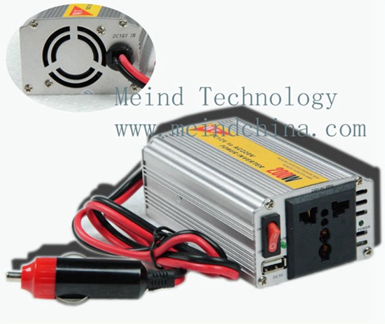 200w Power Inverter Ac Adapter Usb Car Inverters Supply Watt Charger