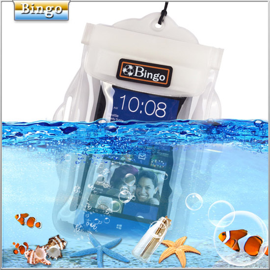 2013 Hot Selling Bingo Pvc Waterproof Arm Pouch For Mobile Phone