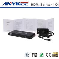 2014 Cheap 3d Hd 1080p Cec 1 4 Port 1x4 Hdmi Splitter
