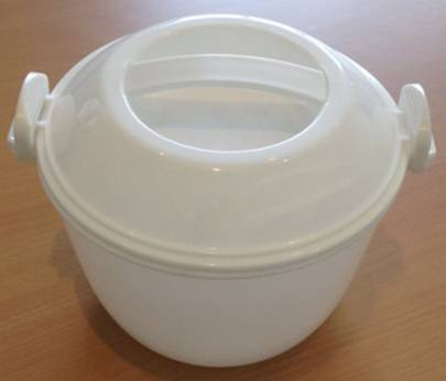 2014 Hot Sale Plastic Rice Cooker Lunch Box