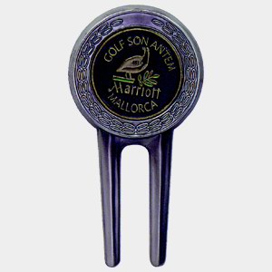 2015 Promotion Gifts Metal Golf Ball Fork With Customized Designs