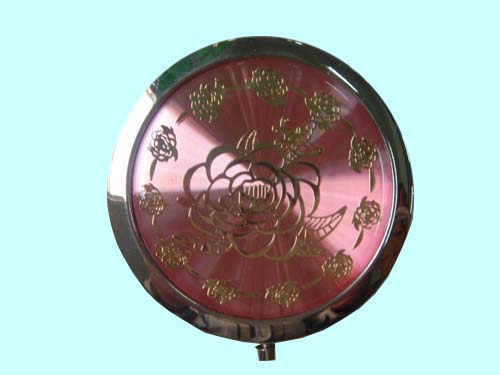 2015 Promotion Gifts Metal Make Up Mirror With Antique Imitation