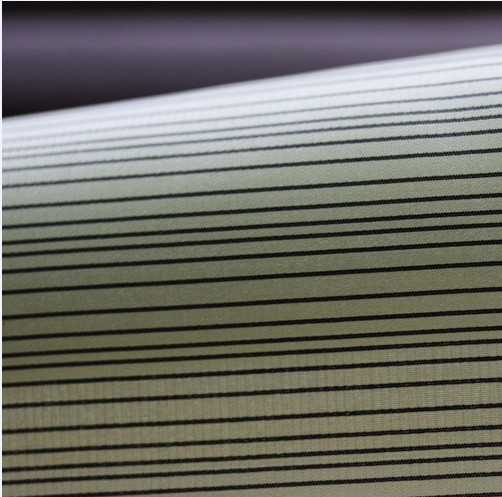 20d Polyester Nylon Interweave Fabric Irregular Stripe