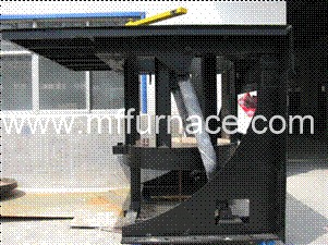 2ton Steel Induction Melting Furnace With Hydraulic Tilting