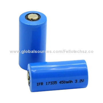 3 2v 450mah Ifr17335 Lifepo4 Lithium Battery High Quality Lfp Cell For Energy Storage Ups