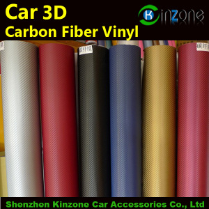 3d Carbon Fiber Vinyl Film With Air Bubbles Free For Car Stickers