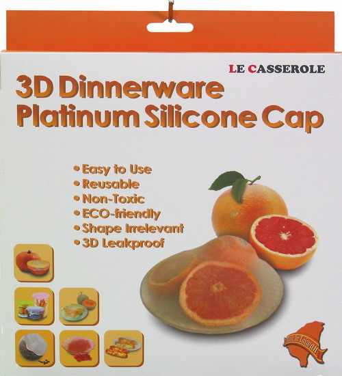 3d Silicone Cap For Dinnerware And Tableware