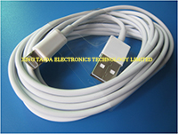3m Lightning To Usb Cable For Iphone 5 Ipad Mini Flexible With Pvc Cover White