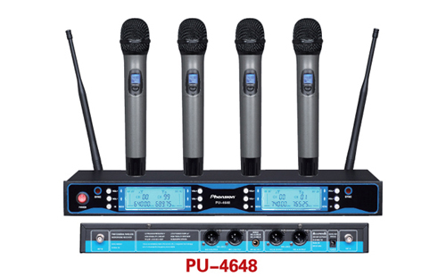 4 Channel Wireless Microphone