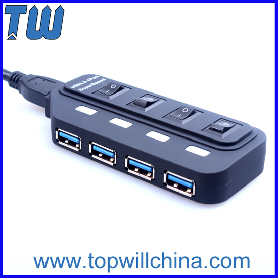 4 Ports Usb 3 0 Hub Real Speed Withour Extra Power Supply