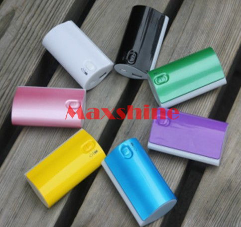 4000mah Power Bank With 4 Led Light Mobile Iphone Laptop Battery Backup Case