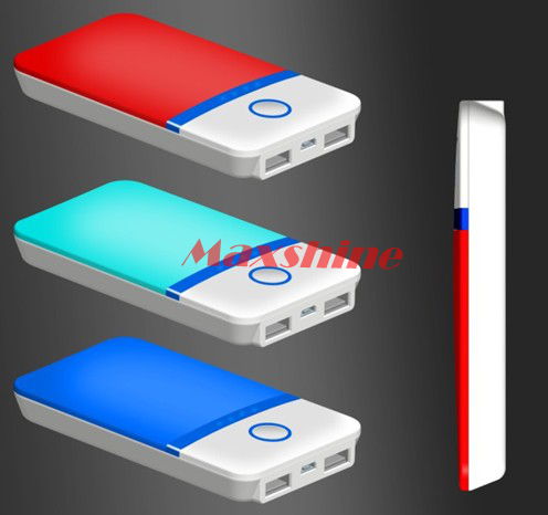 4000mah Power Bank With Various Colors Available Dual Output Laptop Mobile Battery Backup Case Porta