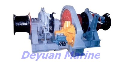 42kn Hydraulic Anchor Windlass Deyuan Authorized Certificated