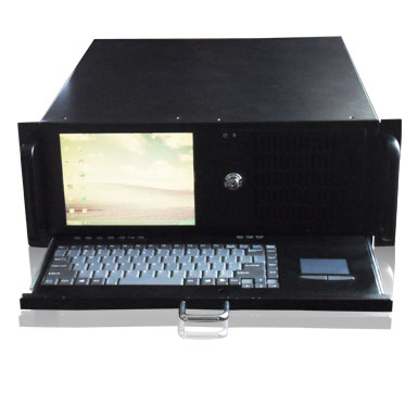 4u Multifunction Workstation Industrial Computer Chassis With Lcd