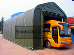 5 5m 18 Wide Bus Shelter Storage Tent Fabric Structure Tc1832 Tc1850 Tc1865