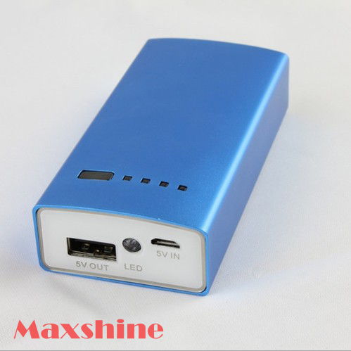5200mah Power Bank With Led Flashlight Mobile Battery Backup Case Laptop Portable Charger