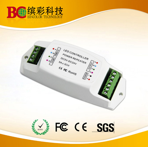 5v 12v 24v 3ch Rgb Power Repeater