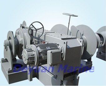 62kn Electric Anchor Windlass And Mooring Winch