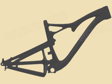 650b All Mountain Mtb Frame Gn Fm336 With 165mm F Shock