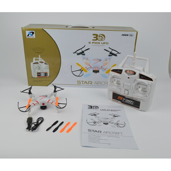 6axis 4channel 2 4ghz Remote Control Drone