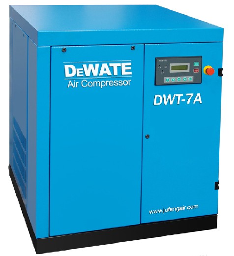 7hp 8bar Dewate Atlas Copco Screw Air Compressor Ce Mark