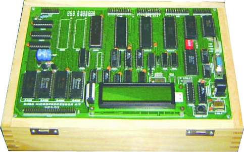 8086 Microprocessor Trainer With Lcd Tla804