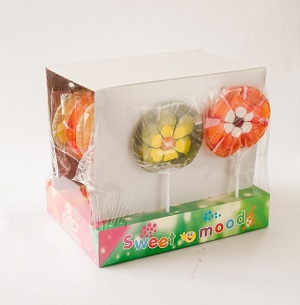92 3d Flowers Net Weight 110gr Display Fruit Flavour