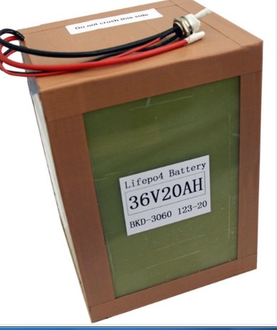A123 Battery Pack 36v 20ah 12s1p For Electric Vehicle