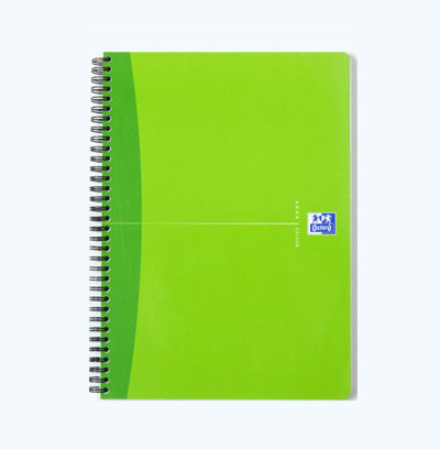 A4 Kraft Paper Sprial Notebook