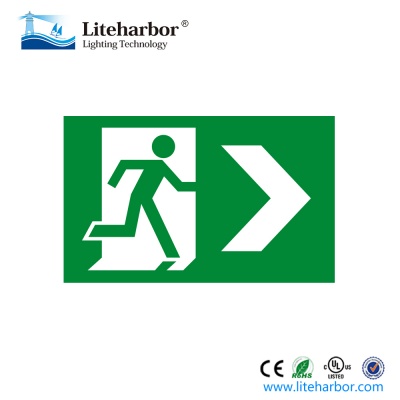 Abs Led Running Man Emergency Exit Sign