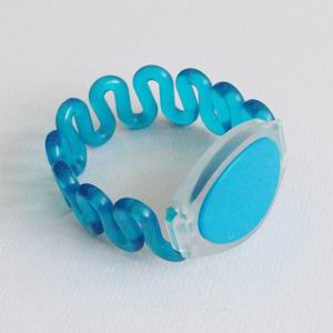 Abs Rfid Wristband Tag With Ata5577