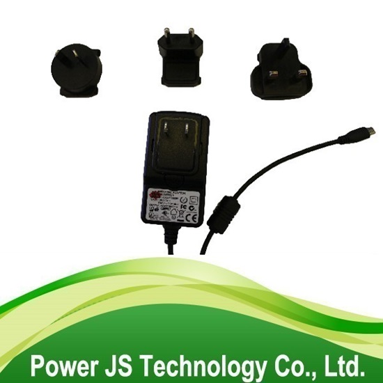 Ac Dc Adaptor 5v 12v 24v Interchangeable Plug Power Adapter