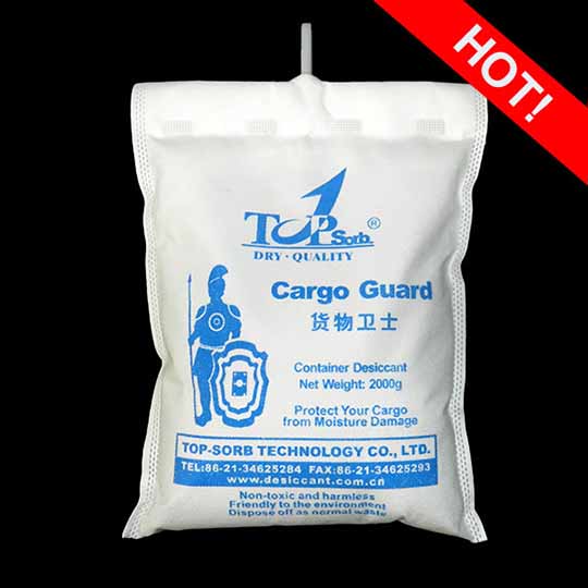 Activated Desiccant Bags Cargo Guard 2000 Container Clay