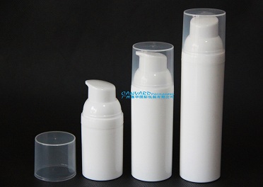 Airless Pump Bottles White Color 30ml 50ml 70ml